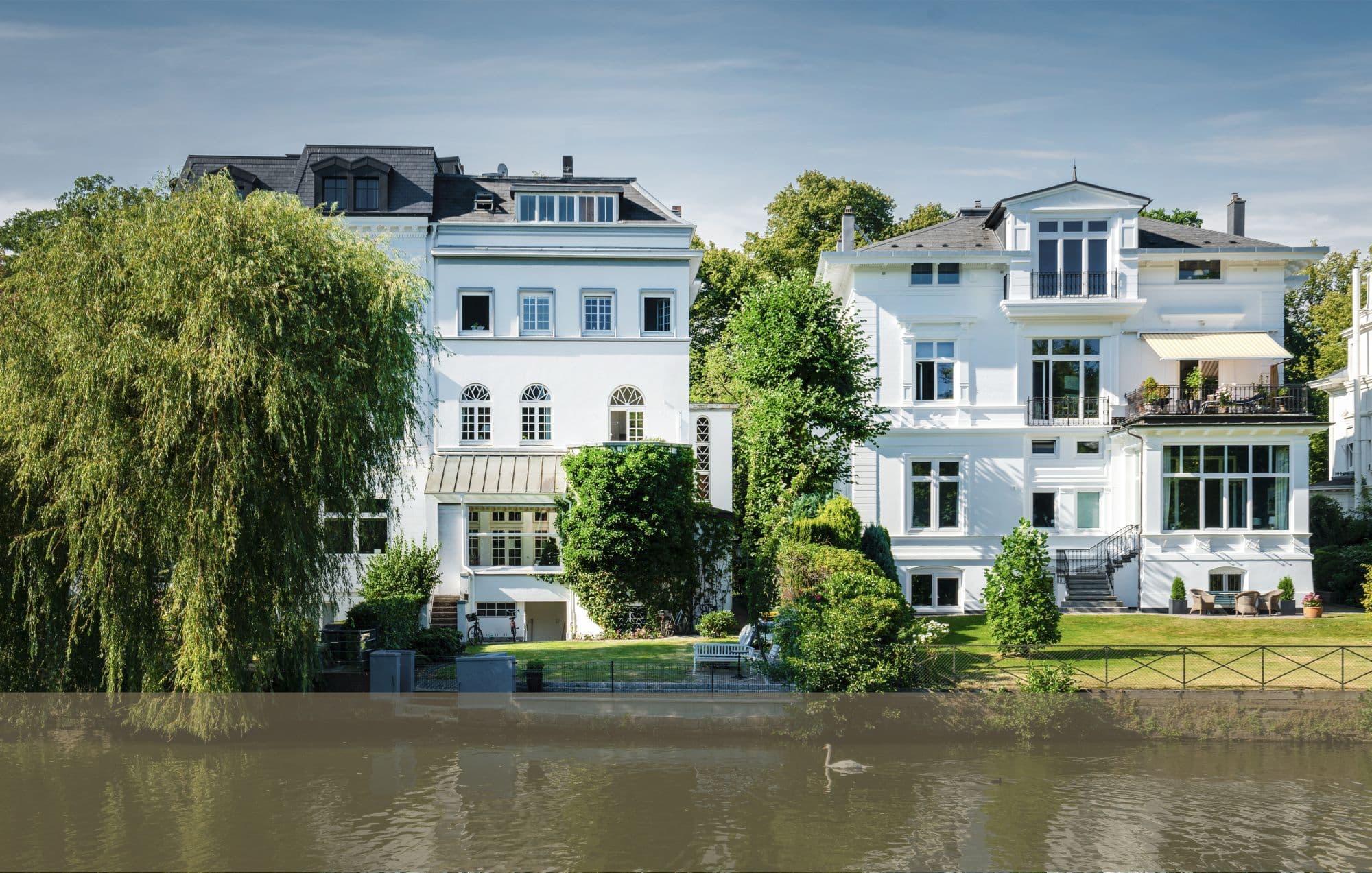 Villen am Wasser