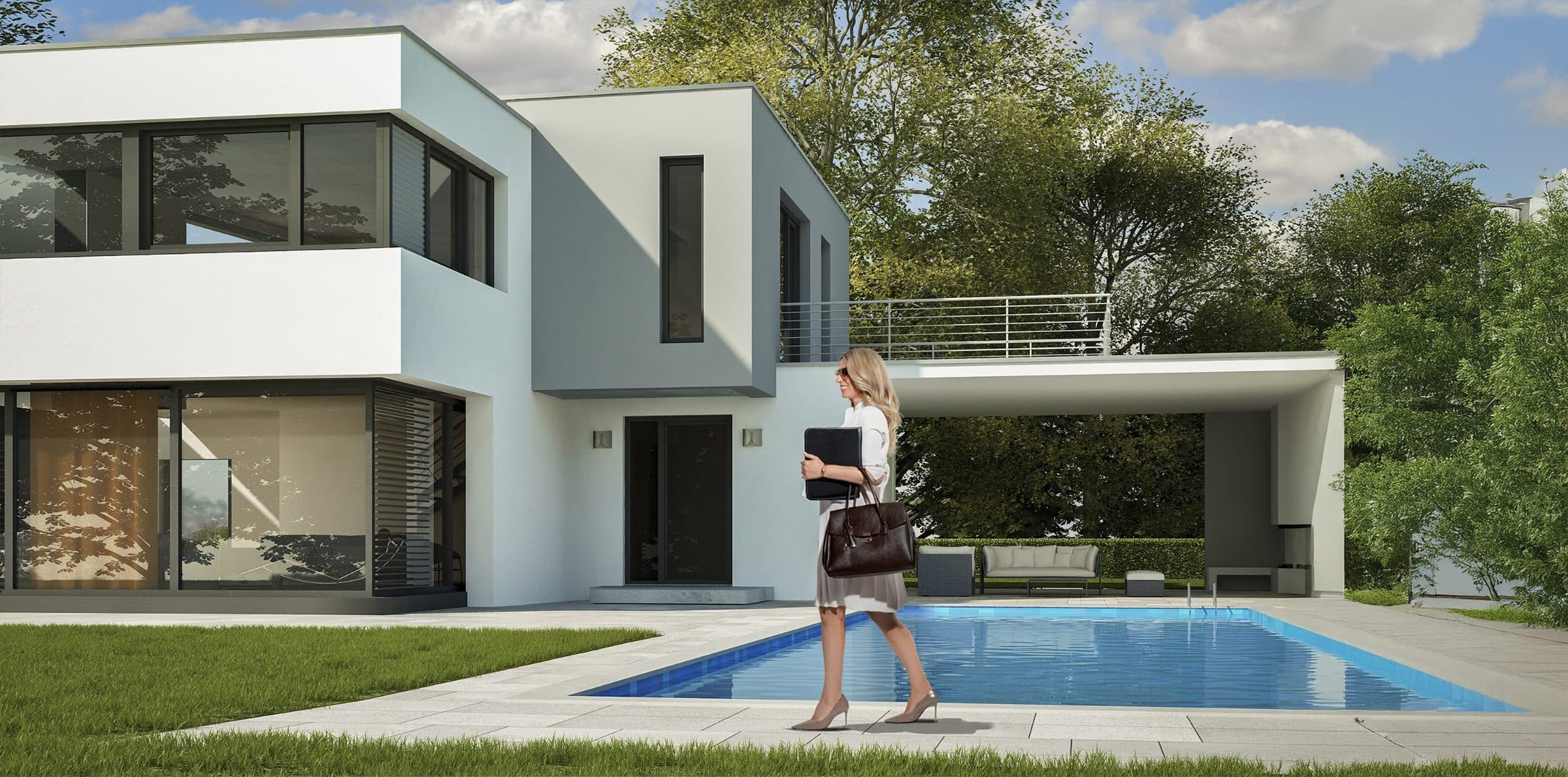 Moderne Villa mit Pool